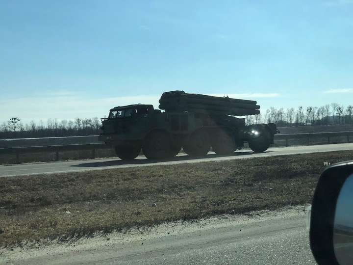 Missile Launcher going East