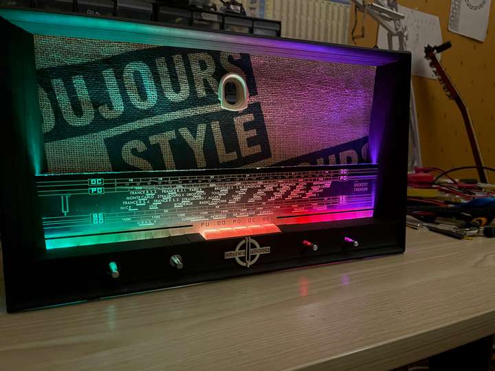 Boutique Guitar amplifier Dave I Front plate